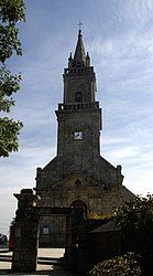 The Church of Saint-André, in Ploemel