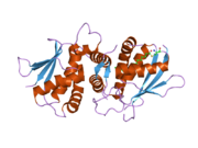 2j3r: THE CRYSTAL STRUCTURE OF THE BET3-TRS31 HETERODIMER.