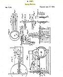 Sewing machine Patent #11,161 (issued June 27, 1854)