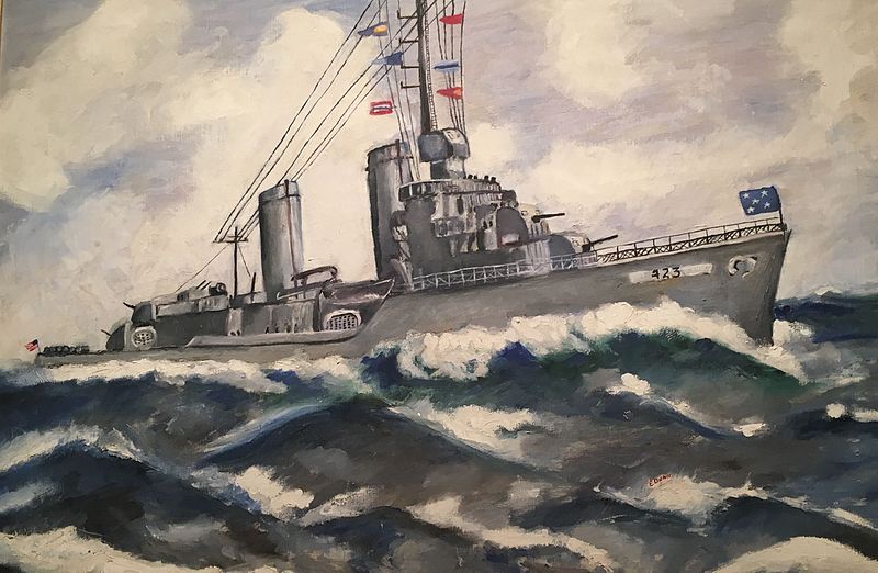 File:USS Gleaves Painting.jpg