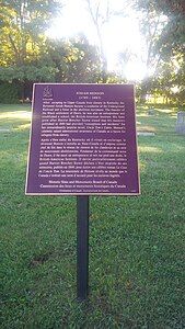 Uncle Tom's Plaque,Uncle Tom's Cabin Historic Site, Dresden Ontario