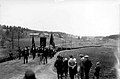 Image 58Striking workers march moments before the Swedish military opened fire, killing five workers during the Ådalen shootings.