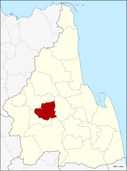 District location in Nakhon Si Thammarat province