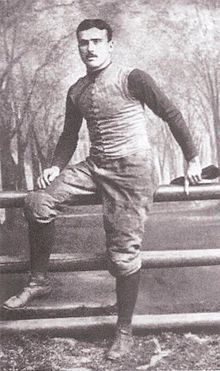 Image of Thomas Lee "Bum" McClung (1870-1914), a football player and American politician.