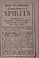 Image 11Concerning Evil Spirits (Boston, 1693) by Increase Mather (from History of Massachusetts)