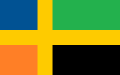 Unofficial flag of the Swedish region of Bergslagen