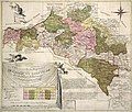 1780 map of Galizia and Lodomeria based on Liesganig's survey