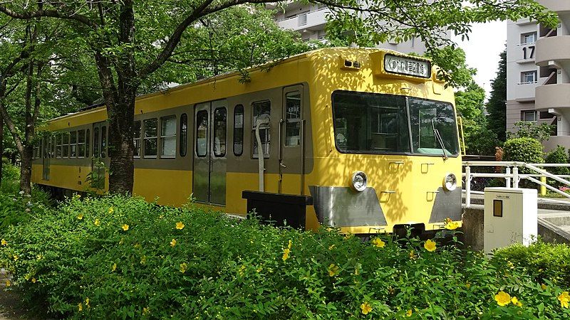 File:Kumegawa Train Library.JPG