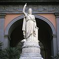 Image 52The statue of Italia turrita in Naples. Italia turrita is the national personification of Italy. (from Culture of Italy)