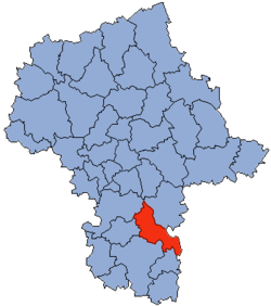 Location within the voivodeship