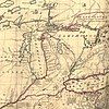 Mitchell Map of Michigan region from late 1700s