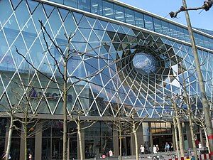 MyZeil in Frankfurt by Massimiliano Fuksas (2009)