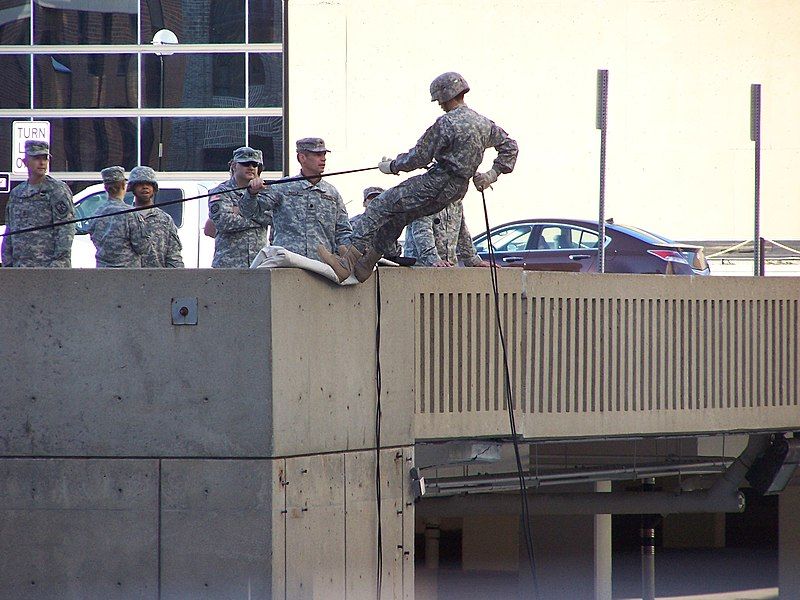 File:ROTC rappelling practice.JPG