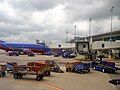 * Ramp operations at William P. Hobby Airport