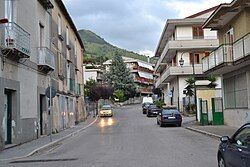 A road in town's centre