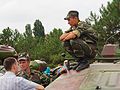 Image 7Russian soldiers in Tiraspol, Transnistria. (from History of Moldova)