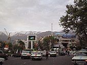 A view of Tajrish Square looking northward