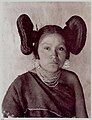 Young Hopi woman, ca 1886