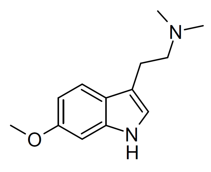 File:6-MeO-DMT structure.png