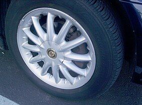 Chrysler alloy wheel