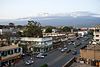 Moshi, Tanzania, with Mount Kilimanjaro in the background