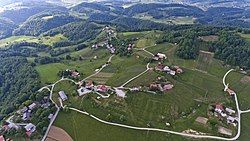 A bird's eye view of Kostanjek