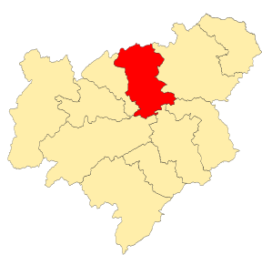 Location of the ward