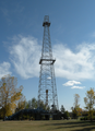 The derrick from Leduc No. 1