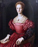 Lucrezia Panciatichi, by Agnolo Bronzino, 1540