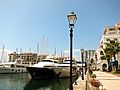 View of Queensway Quay Marina promenade