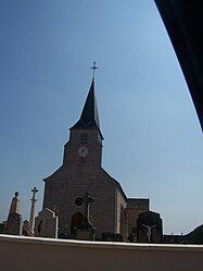 The church in Serrigny-en-Bresse