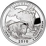 Yellowstone National Park quarter