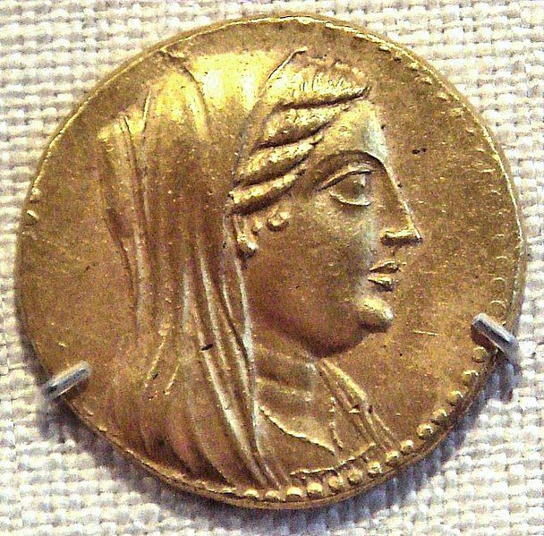 File:BerenikeIIOnACoinOfPtolemyIII.jpg