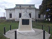 Bust of Miron Costin in the village that bears his name