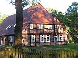 Timber-framed farmhouse in Becklingen