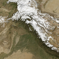 Image 22The snow-covered Himalayas (from Punjab)