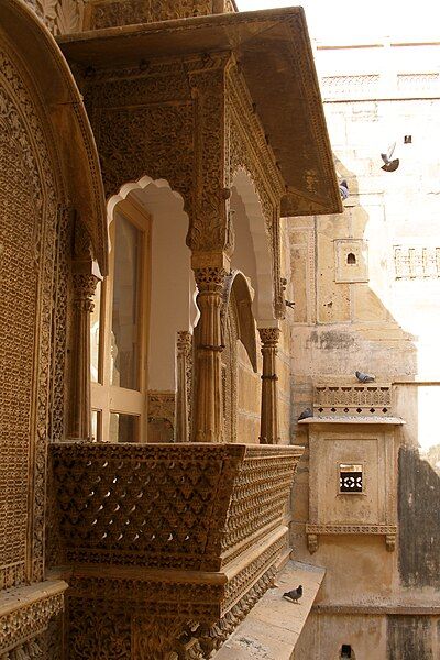 File:Jaisalmer, India, Haveli.jpg