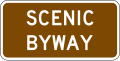 M10-3bP Scenic byway (plaque)