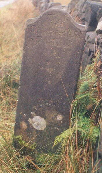 File:Milestone, Clodhall Lane.jpg