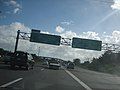 Southbound beginning of PR-18 at PR-22 interchange in Hato Rey Norte barrio