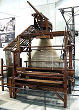 A Jacquard loom.