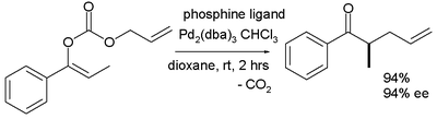 Decarboxylative Allylation Trost 2005