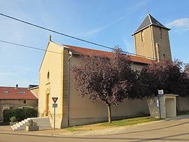 The church in Tronville