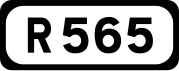 R565 road shield}}