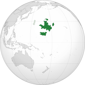 Location of Krakoa in the North Pacific.