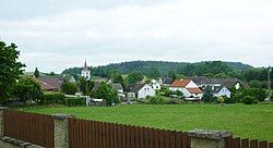 View from the centre of Kačlehy