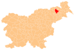 The location of the Municipality of Lenart