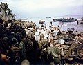 Leyte beachhead on 20 October 1944