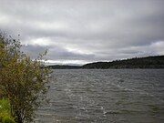 Madeline Lake outside Yellowknife