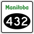 Provincial Road 432 marker